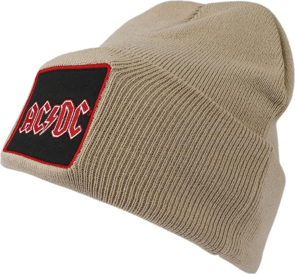 AC/DC Mütze Uni Amplified Collection - Patch Beanie khaki Standard