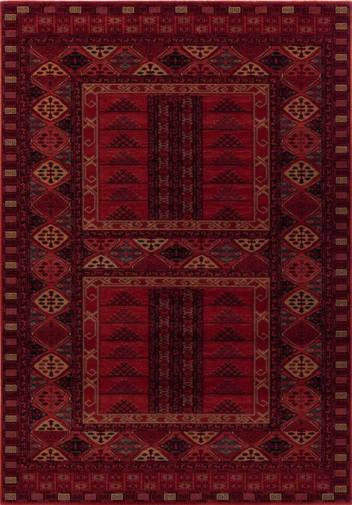 Tapis de couloir Kashqai Royal Heritage en laine tissée 67 x 130 cm