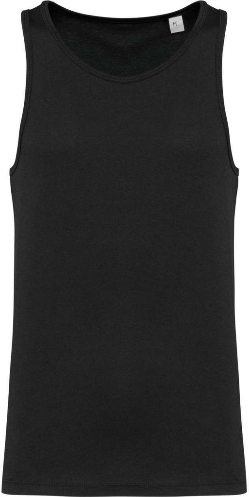Kariban Herren Tank Top Unterhemd Gym Muskelshirt Fitnessshirt, Größe:2XL, Farbe:Schwarz