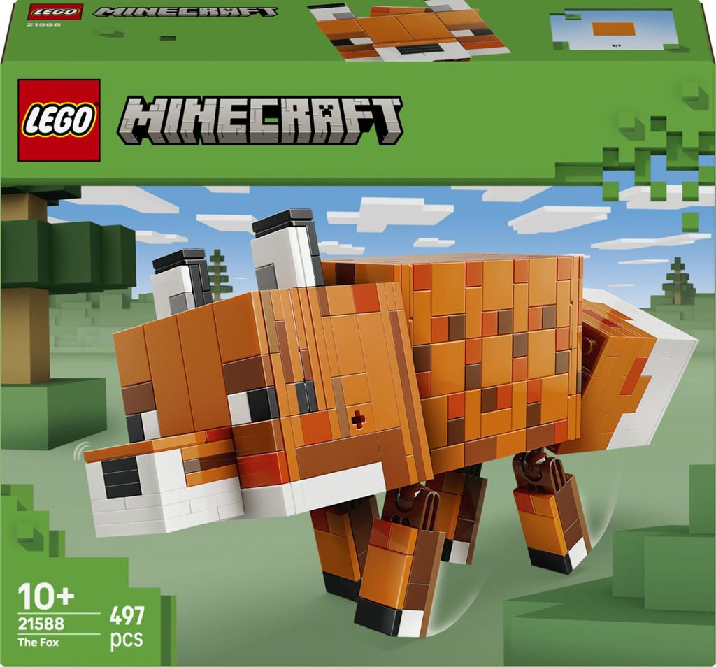 LEGO Minecraft Le Renard 21588 Jeu de Construction avec Image du produit 