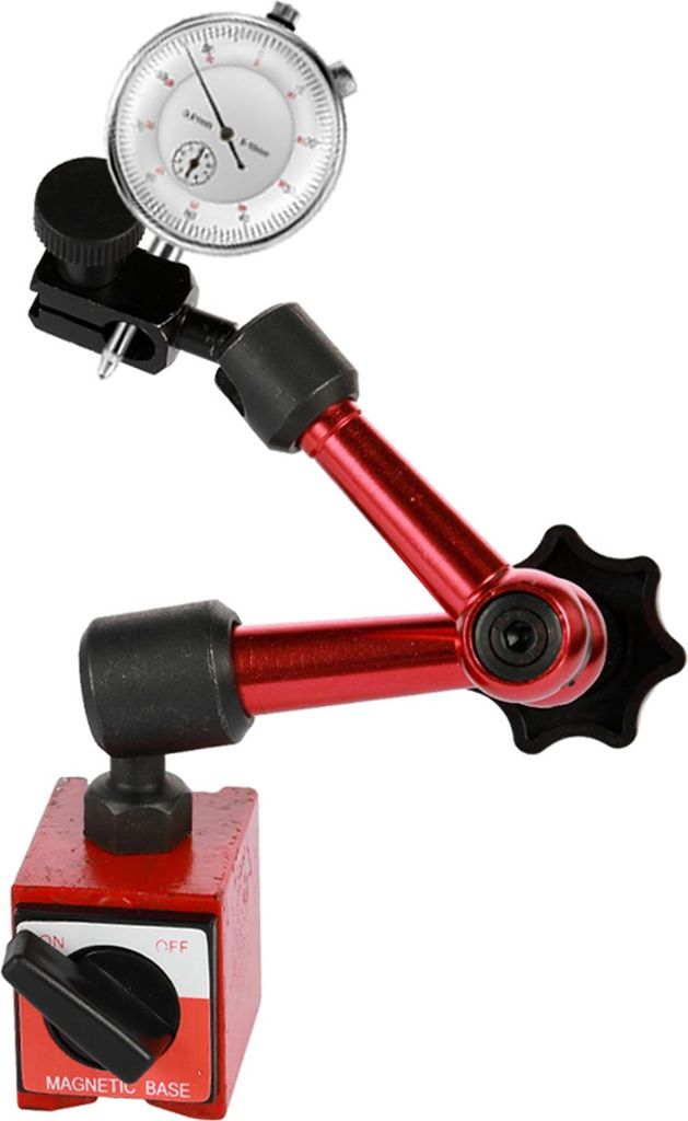 Messuhr mit Magnetfußhalter Genauigkeit 0,01mm Hochpräzise Produktbild 