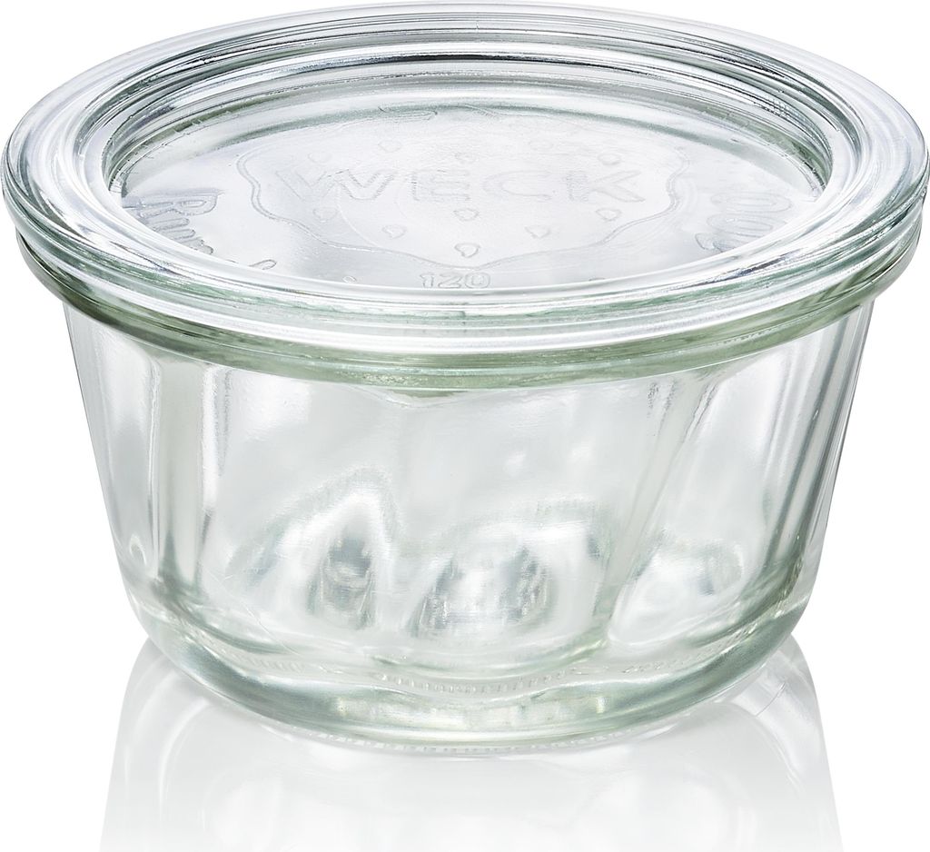 Weck -Gugelhupfglas 280 ml (Rundrand 100) 6 Gläser / Produktbild 