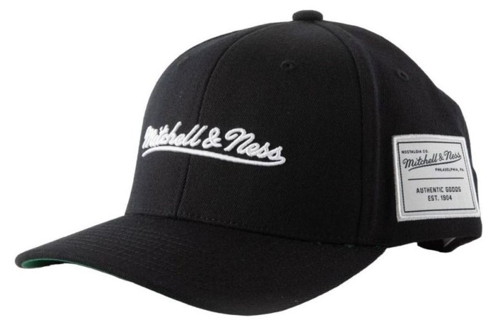 Mitchell & Ness Snapback Stretch Cap - Logo značky schwarz Obrázok produktu 