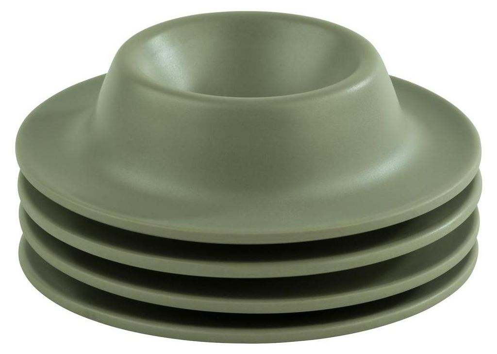APS  85295 APS Eierbecher, aus Melamin, grün, 4er Set Image du produit 
