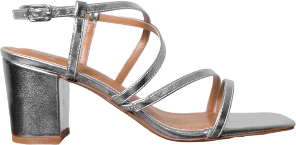 Where ́s That From - Damen Sandalen "Sidra" WM276 (39 EU) (Silber)