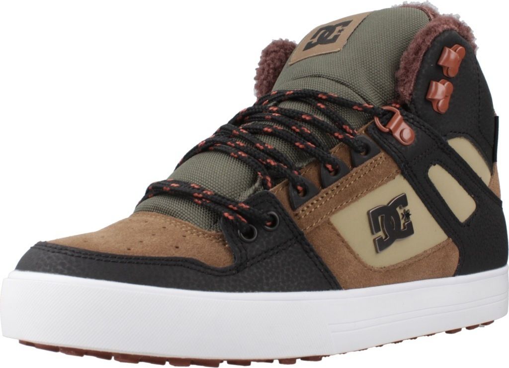 DC PURE HIGH-TOP WC WNT Brown/Brown/Green 41