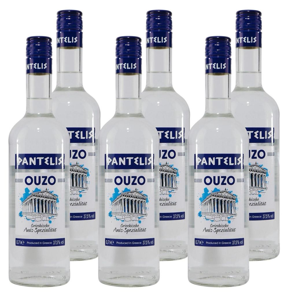 Pantelis Ouzo (6 x 0,7L) Produktbild 