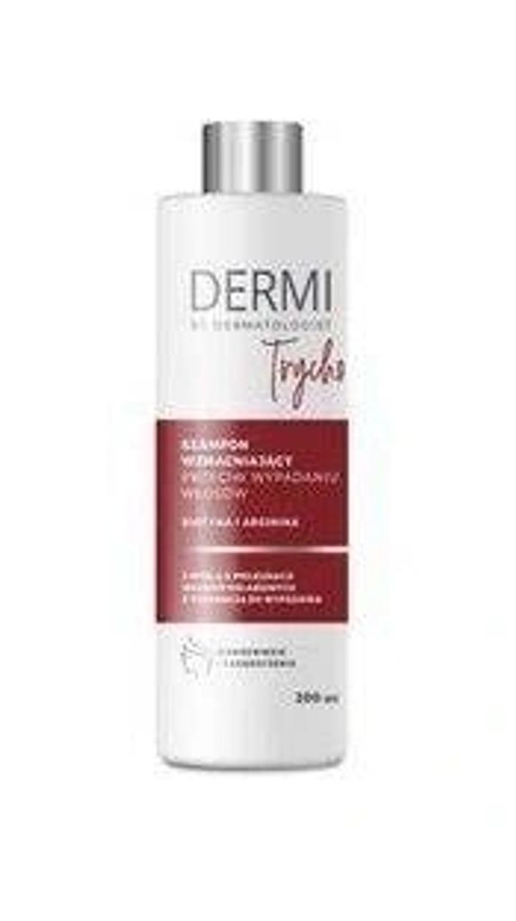 Dermi by Dermatologist Trycho Stärkendes Shampoo gegen Haarausfall, 200 ml - Langfristig!