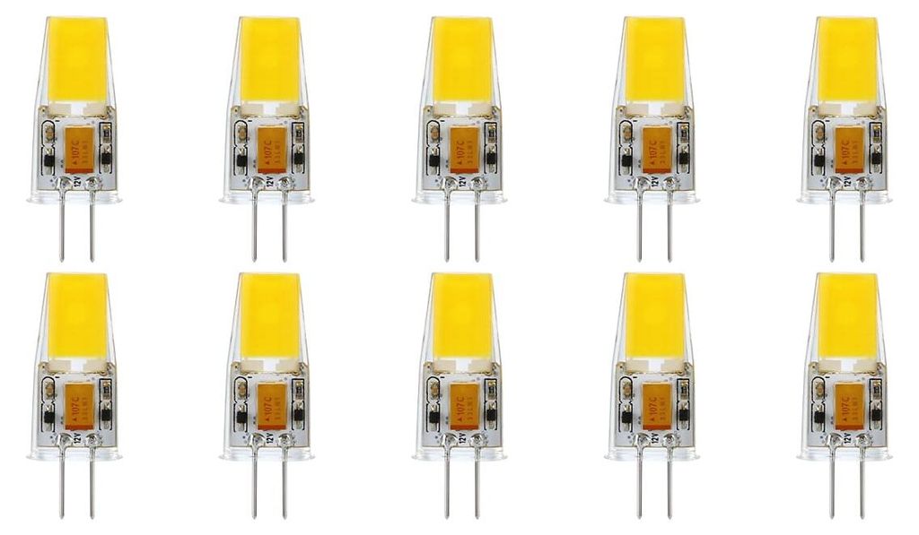 SPL G4 LED-Lampe 2W dimmbar - Warmweiß - 260lm - T12 - 10 Stück