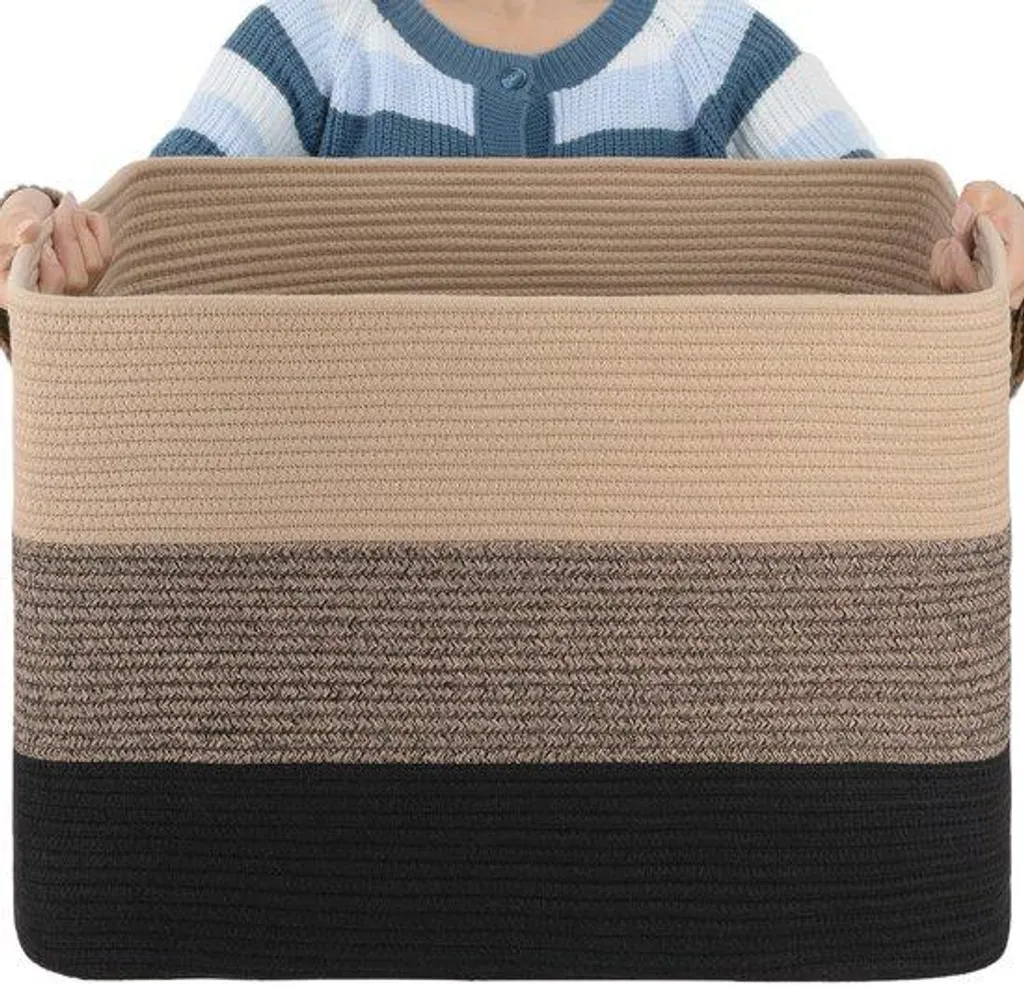 Panier à linge incassable 55 cm - Fini les bacs qui craquent et plient