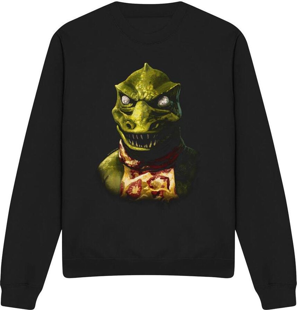 Star Trek - "Gorn Bust" Sweatshirt für Herren/Damen Uni TV11322 (XL) (Schwarz)