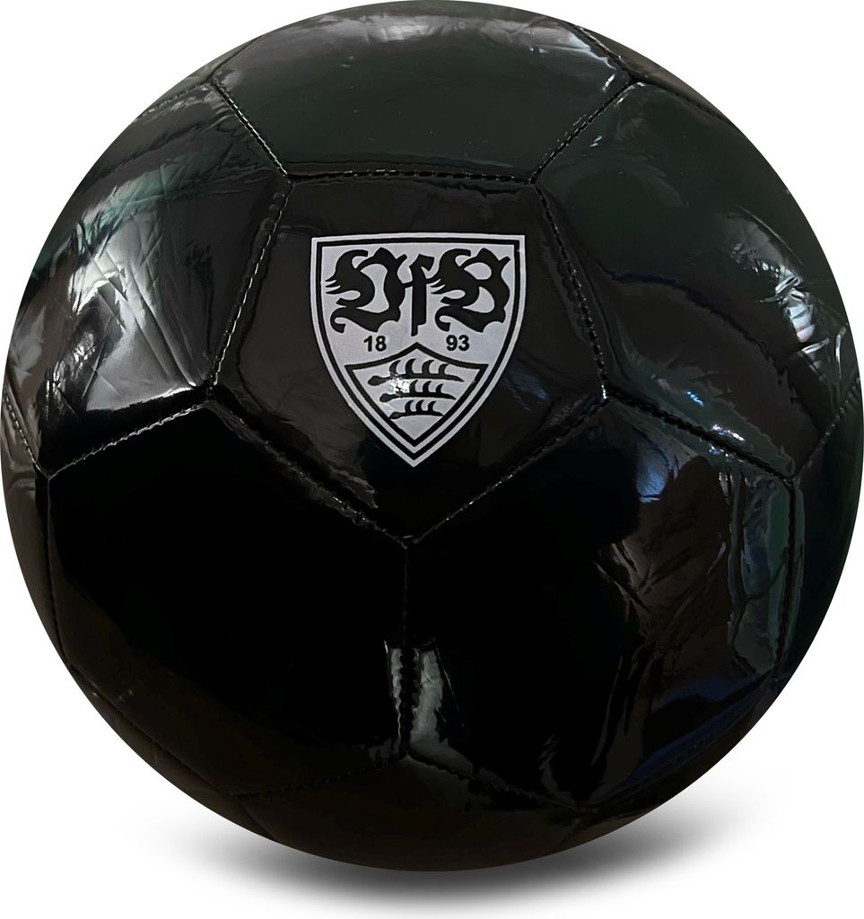 VfB Stuttgart Ball schwarz Fairtrade Produktbild 