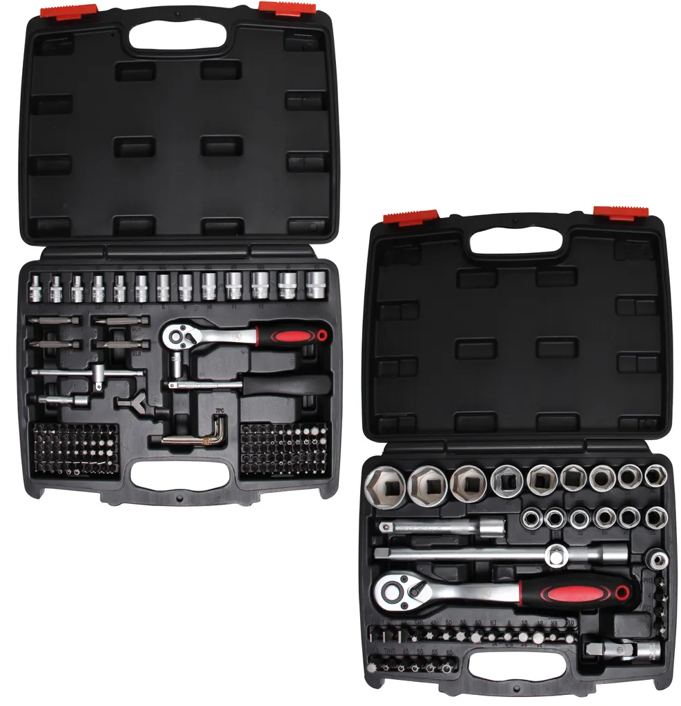 BGS Set di chiavi a bussola e accessori - in mm - 174 pezzi - 9191 - 1