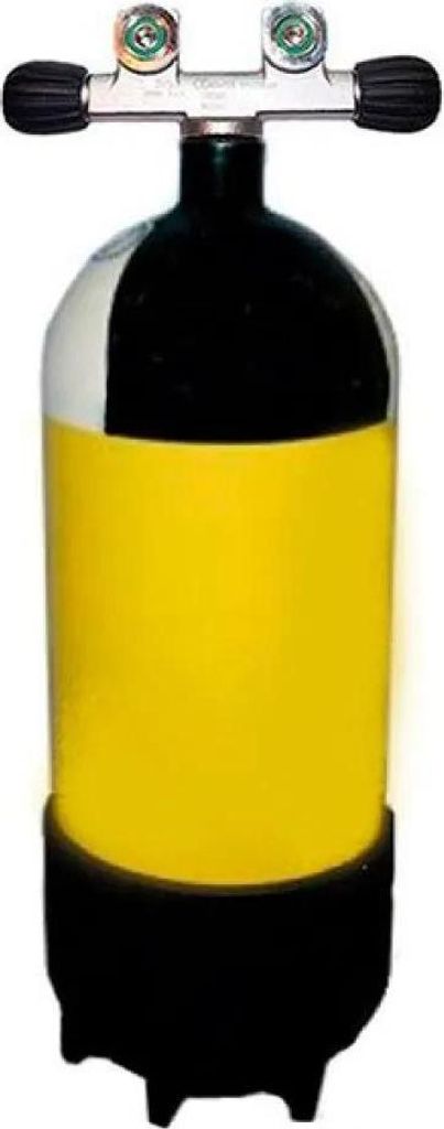 Metalsub 2 Outlets Line 12l 232 2025 Tauchflasche Gelb Gelb One Size