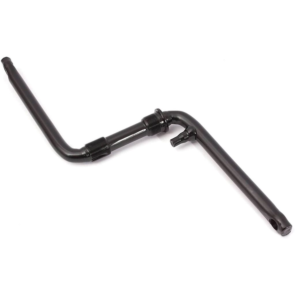 BMX einteilige Kurbel 175mm schwarz