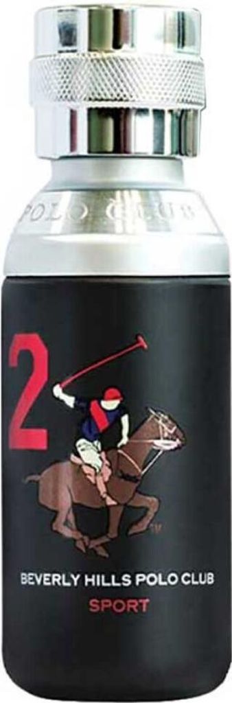 BEVERLY HILLS Polo Club 2 Eau de Toilette voor heren, 100 Productafbeelding 