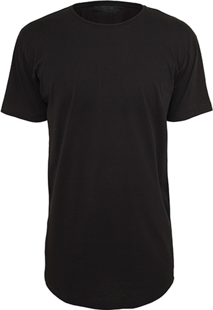 Build Your Brand Shaped Long Tee Produktbild 