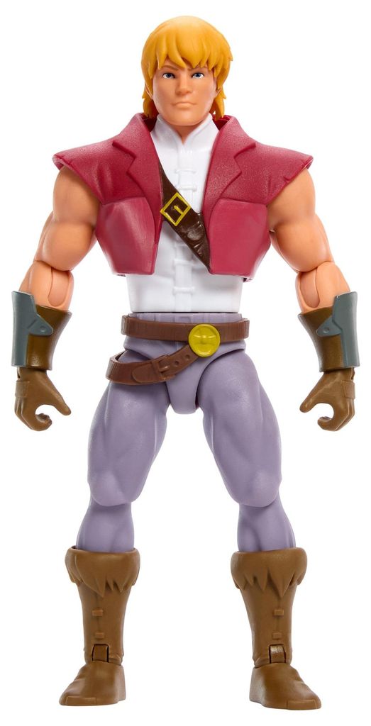 Masters of the Universe Origins 200X Prinz Adam aus der Cartoon-Kollektion, ca. 14 cm große Actionfigur, MOTU-Spielzeug, 6 Jahr(e), Mehrfarbig, Ku...
