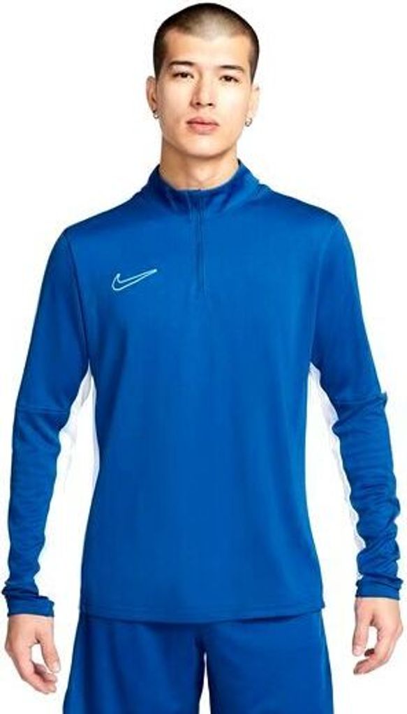 NIKE - academy männer dri-fit 1/2-zip - T-shirt fußball train lm männer - Blau