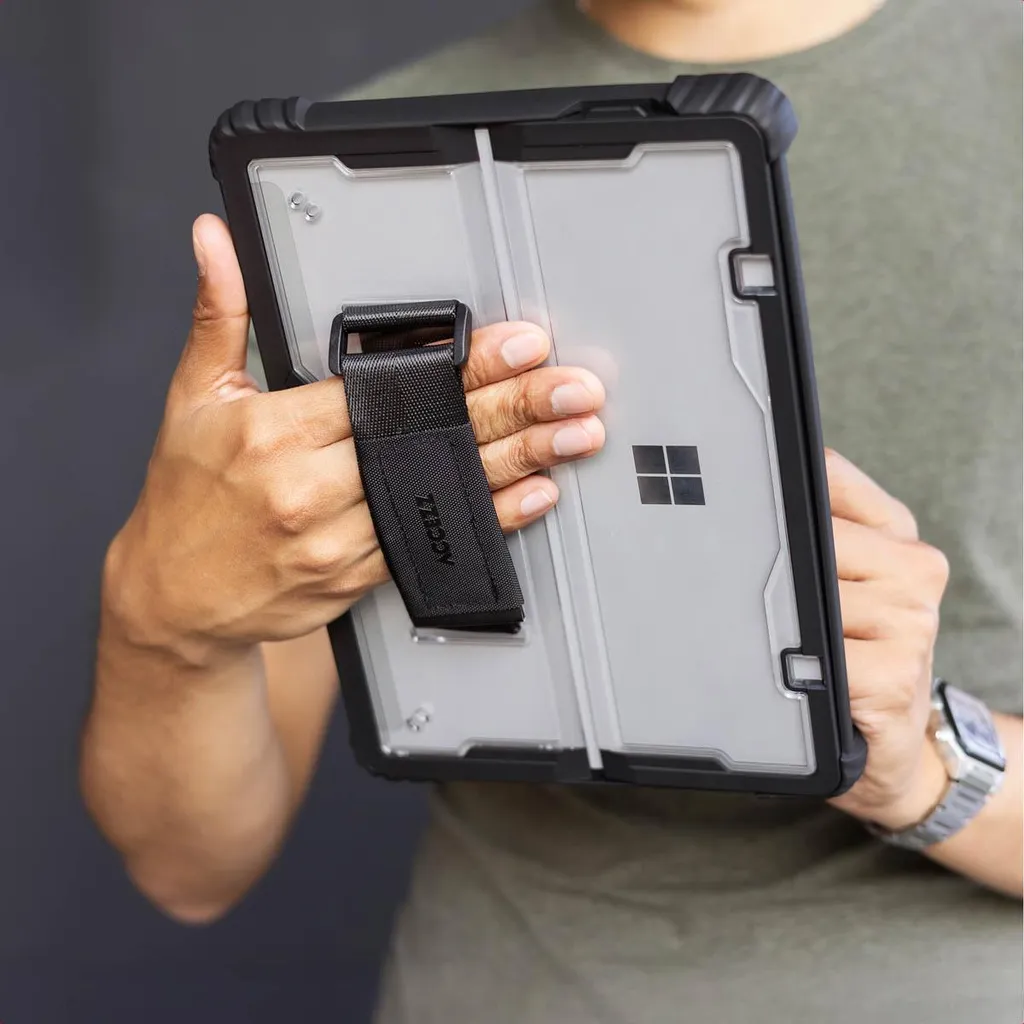 Custodia Robusta Microsoft Surface Pro 12 Accezz Nero - Protezione Top - 4