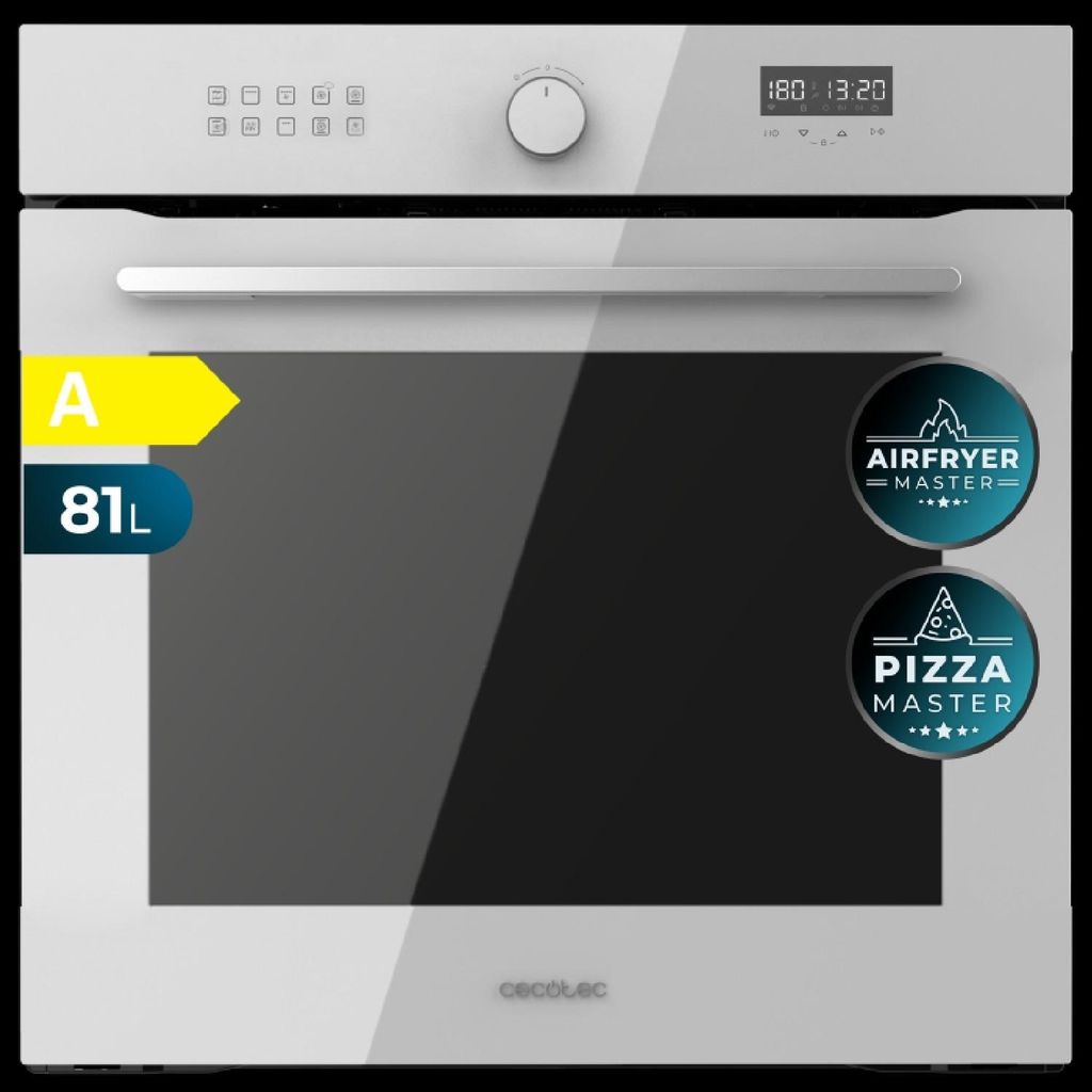 Cecotec 02816, Groß, Elektrischer Ofen, 81 l, 3400 W, 81 l, Dampf