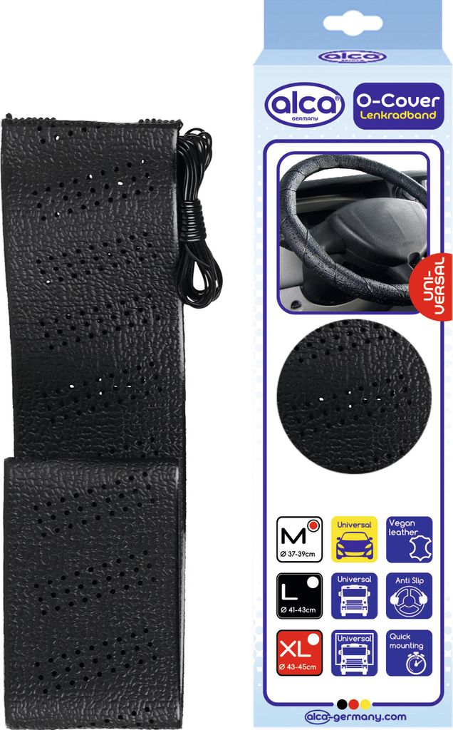 alca® Páska na volant auta pre autá 37" Veľkosť M 37 - 39 Obrázok produktu 