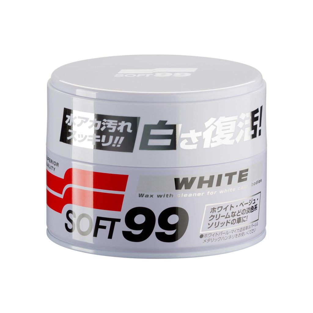 Soft99 Weißes Weichwachs 350 g synthetisches Wachs