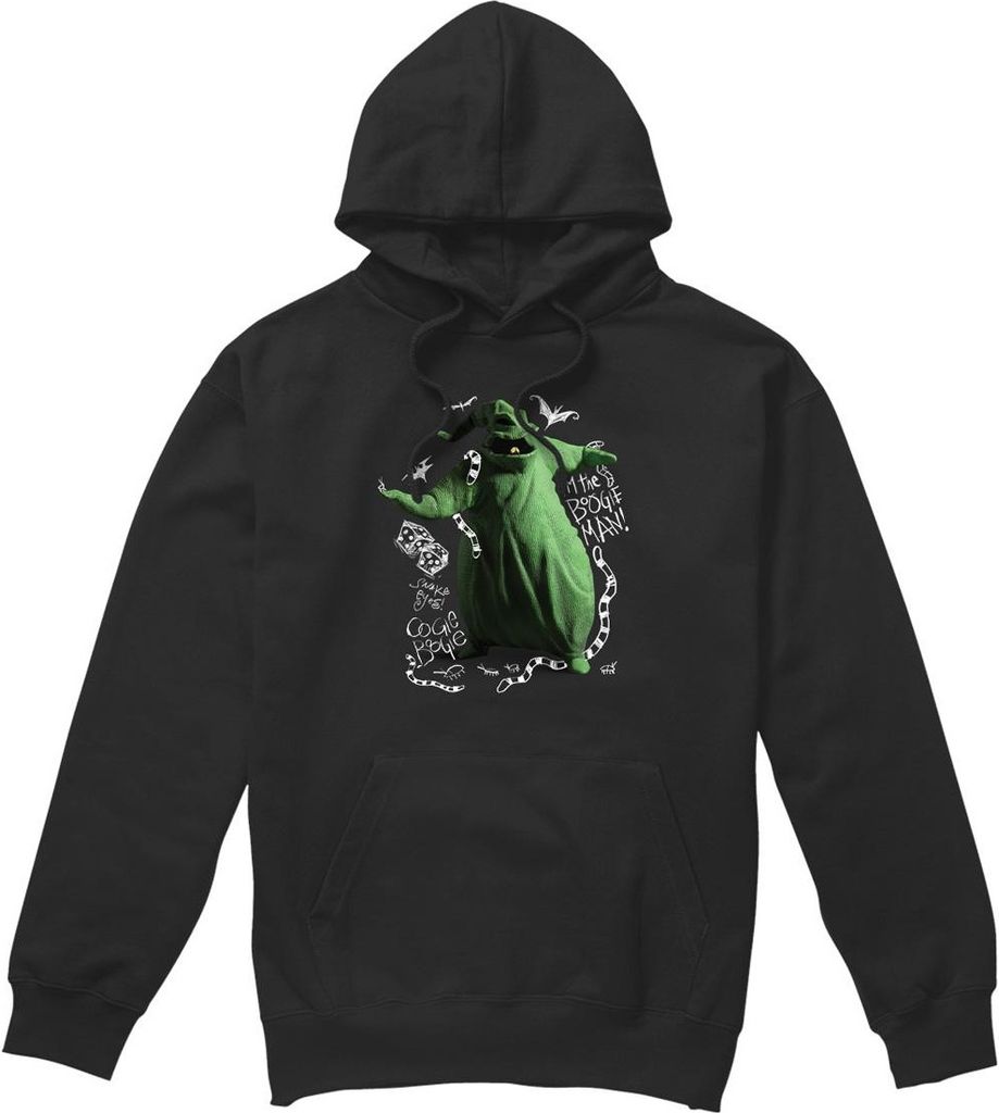 The Nightmare Before Christmas - "I'm Oogie Boogie" Kapuzenpullover für Herren TV4665 (M) (Schwarz)