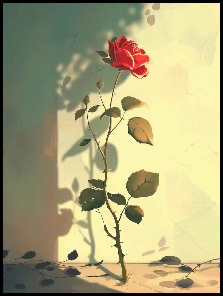 Plakat 75x100cm Zartheit
