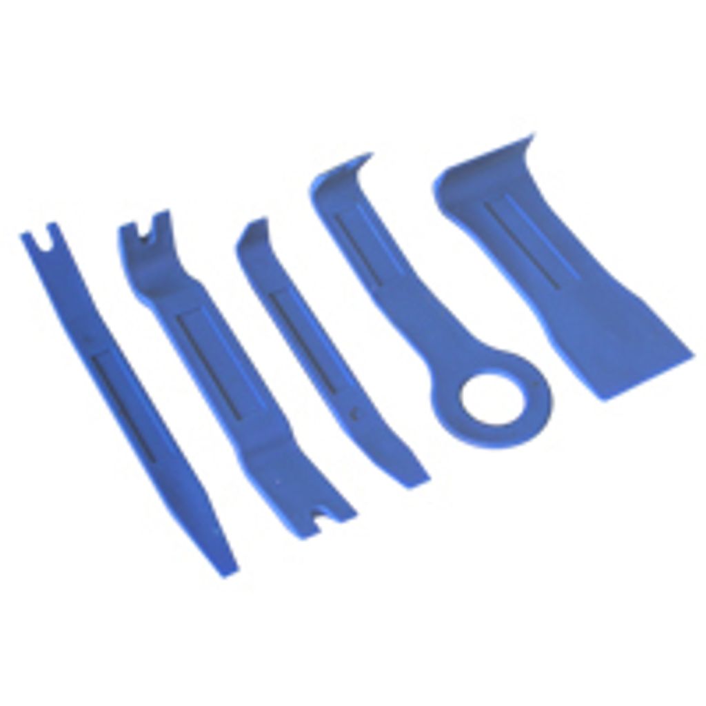 Kunststoff Montagehebel Montagekeil Trennhebel Satz 5-tlg. für Türverkleidungen