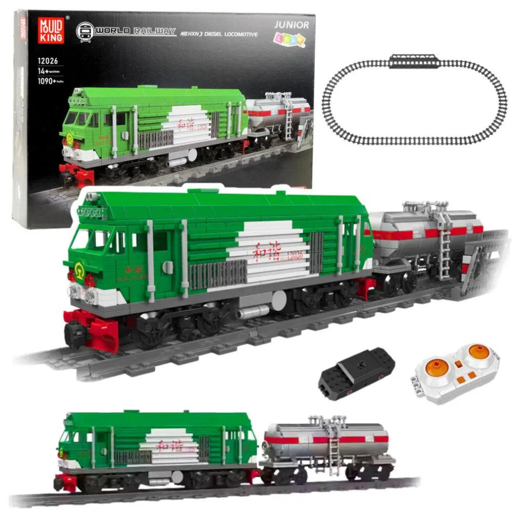 Train blindé à construire RC 1090 El - Évitez l'ennui avec ce kit XXL