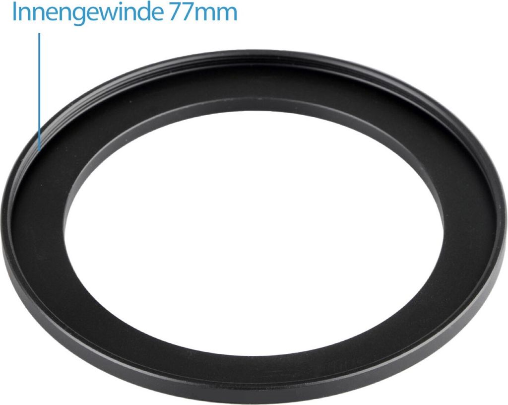 Step Up Ring 67mm-77mm Reduzierring Adapterring Universal passend