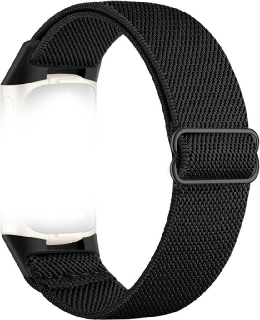 INF Nylon-Uhrenarmband für Fitbit Charge 5/6 Schwarz Produktbild 