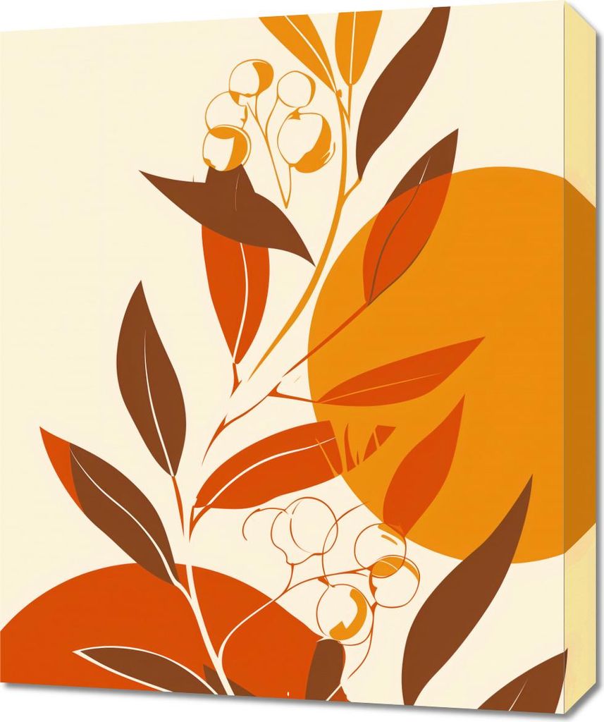 Bild 50x60cm Warmer Hauch des Herbstes