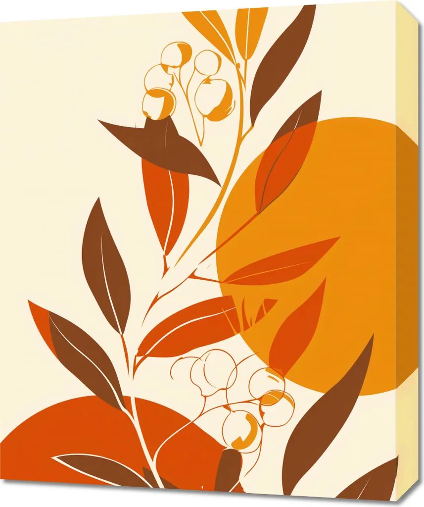 Quadro Decorativo 50x60 Autunno | Tela Design per Casa e Ufficio