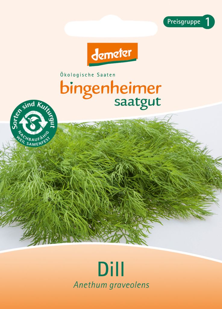 Bingenheimer Saatgut Dill 1 Stück Produktbild 