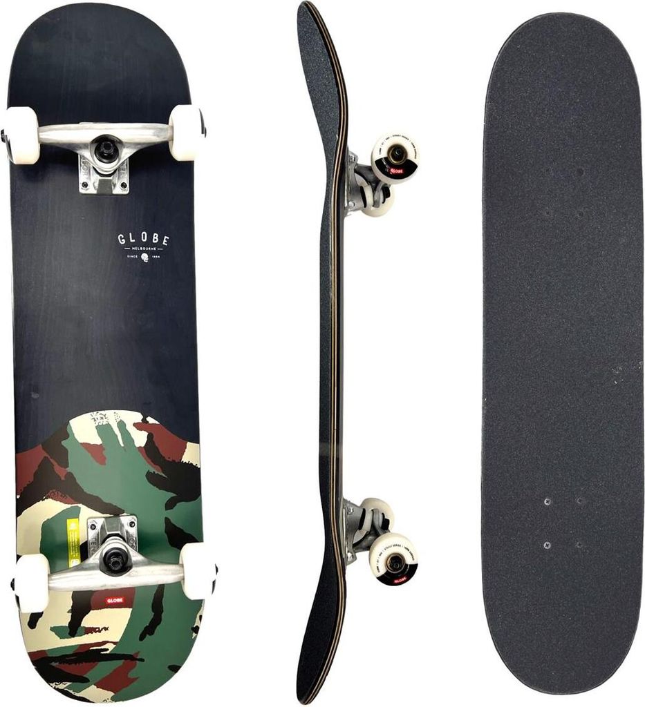 Globe G1 Argo Skateboard 8'' x 31,6'' schwarz/camo