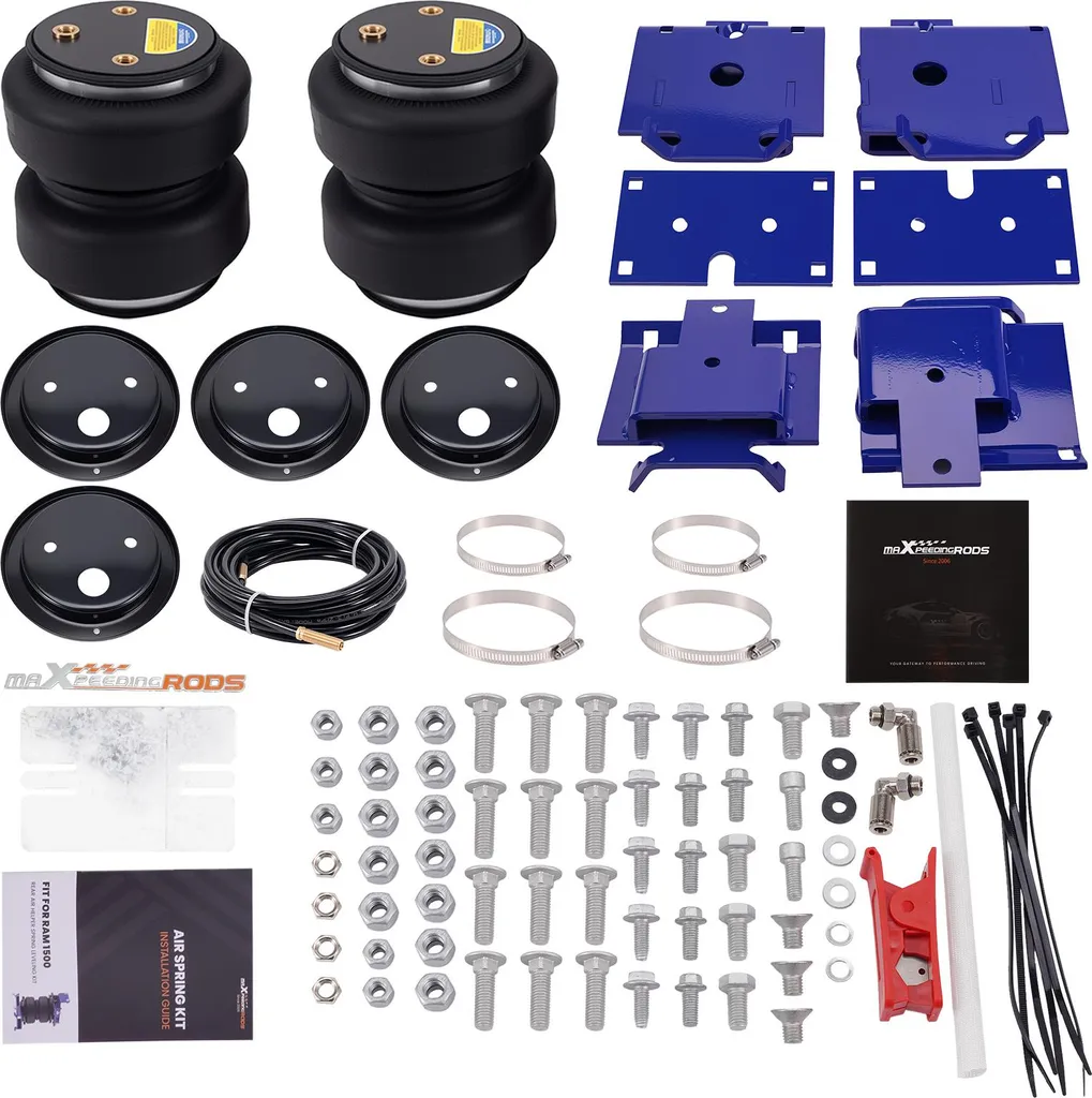 Kit nivellement soufflet double Dodge Ram 1500 suspension air 5000 lbs
