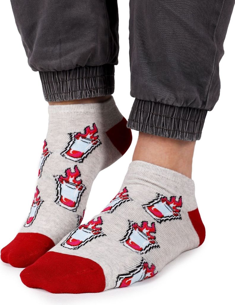 Spoksy Fußsocken grau firebrand 39-42 YOCLUB