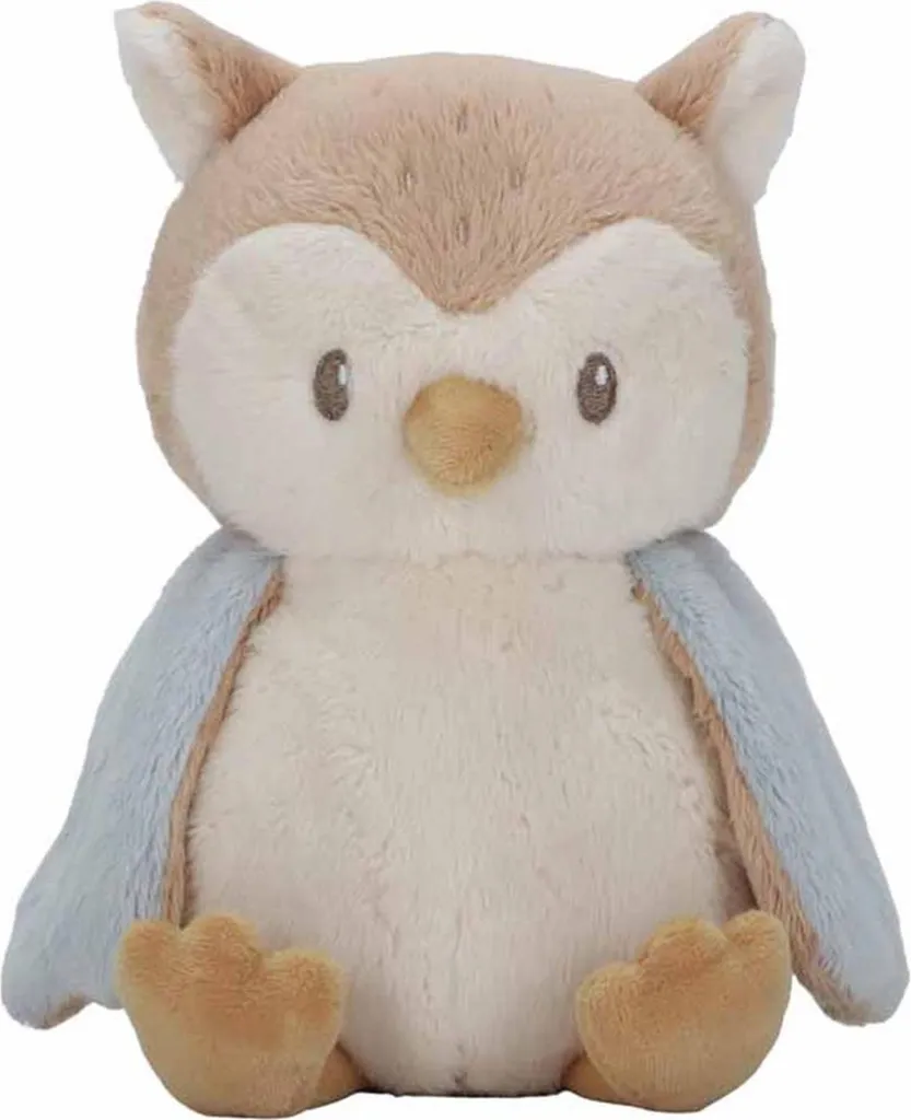 LITTLE DUTCH Hibou en peluche Amis de la forêt - Doudou éveil 20cm