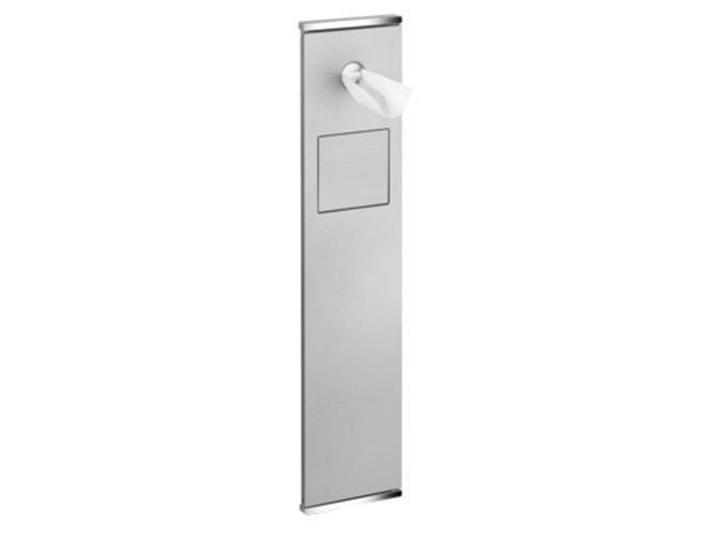 Keuco Plan Integral Modul WC 2 176 x 775 x 143 mm rechts mit Abfallsammler - verchromt/Aluminium lackiert - 44976011702