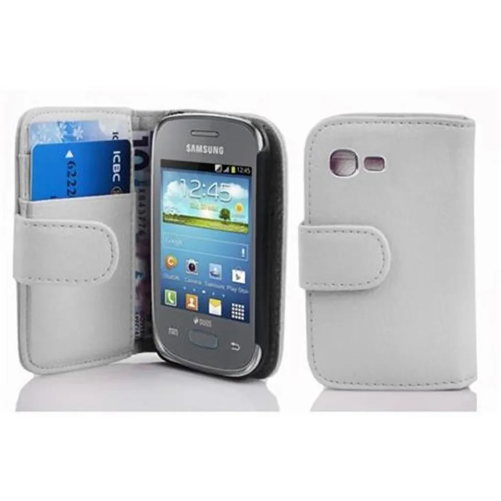 Cover Posteriore Bianco Cadorabo per Samsung Galaxy Pocket Neo S5310