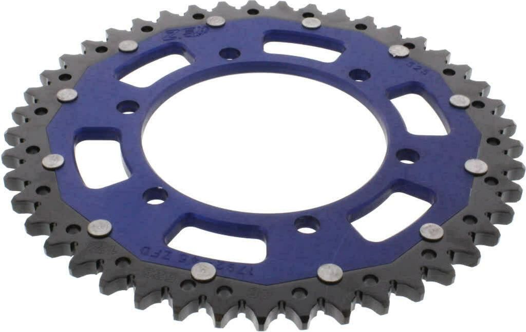 ZF Krone 45 Zähne Teilung 525 Blau Schwarz Dual ZFD-1792-45-BLU