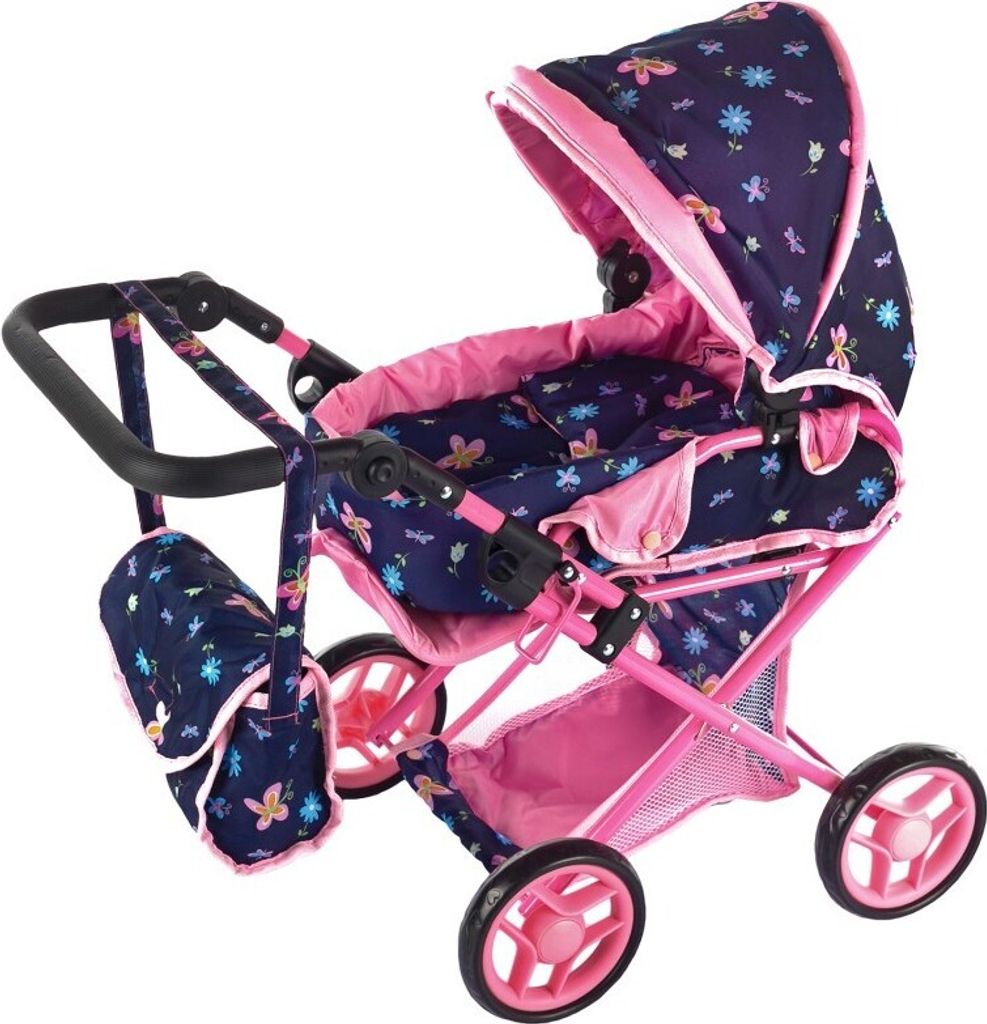 Puppenwagen Kinderwagen Babypuppenwagen Puppen Puppe Produktbild 7