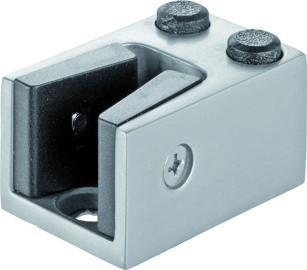 HELM Anschlagpuffer unten Glas 8-12,76 mm Aluminium silber