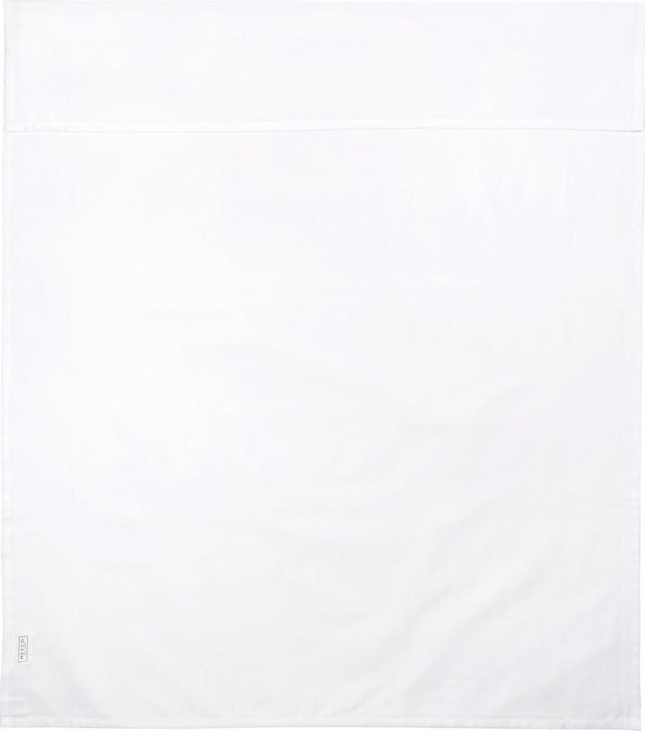 Meyco Uni Babylaken - 75x100 cm - Weiß | Spannbettlaken Wiege
