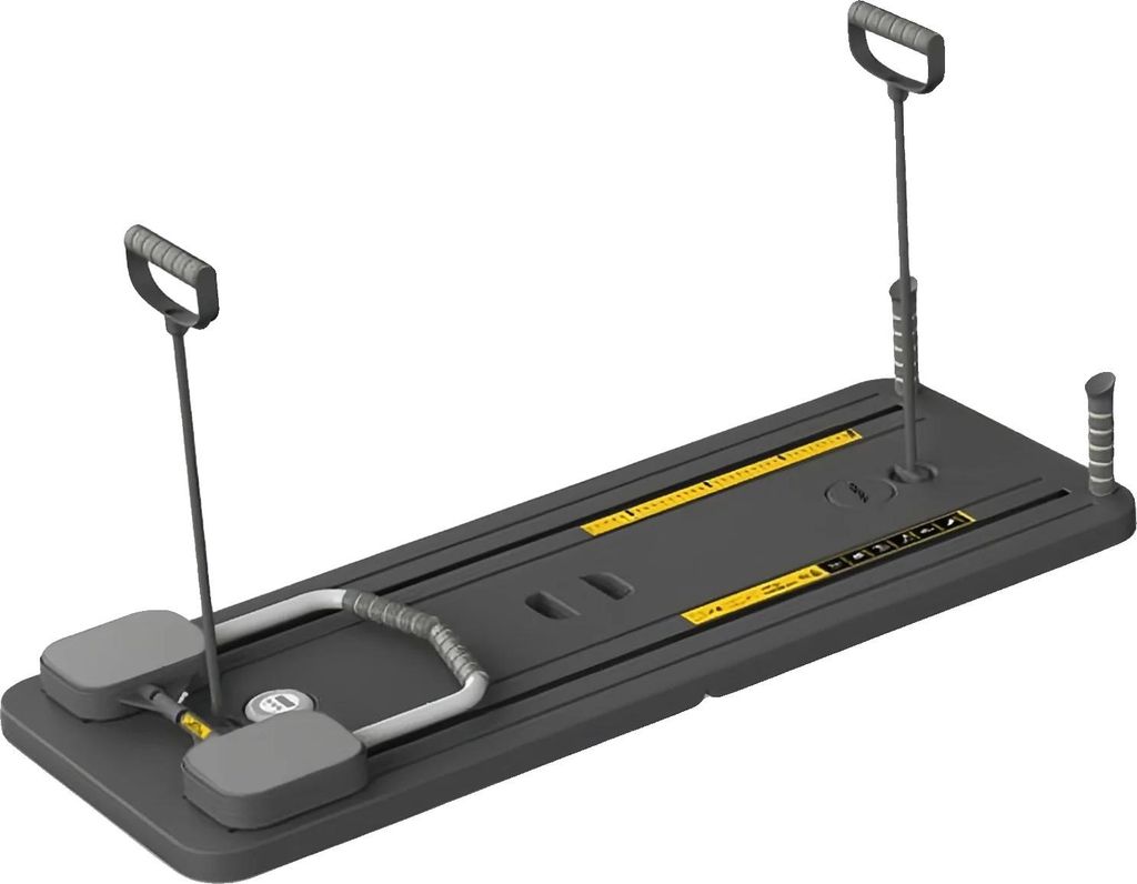 Fitness Board, Core Workout Trainer, Multifunktionales Trainingsgerät, Grau