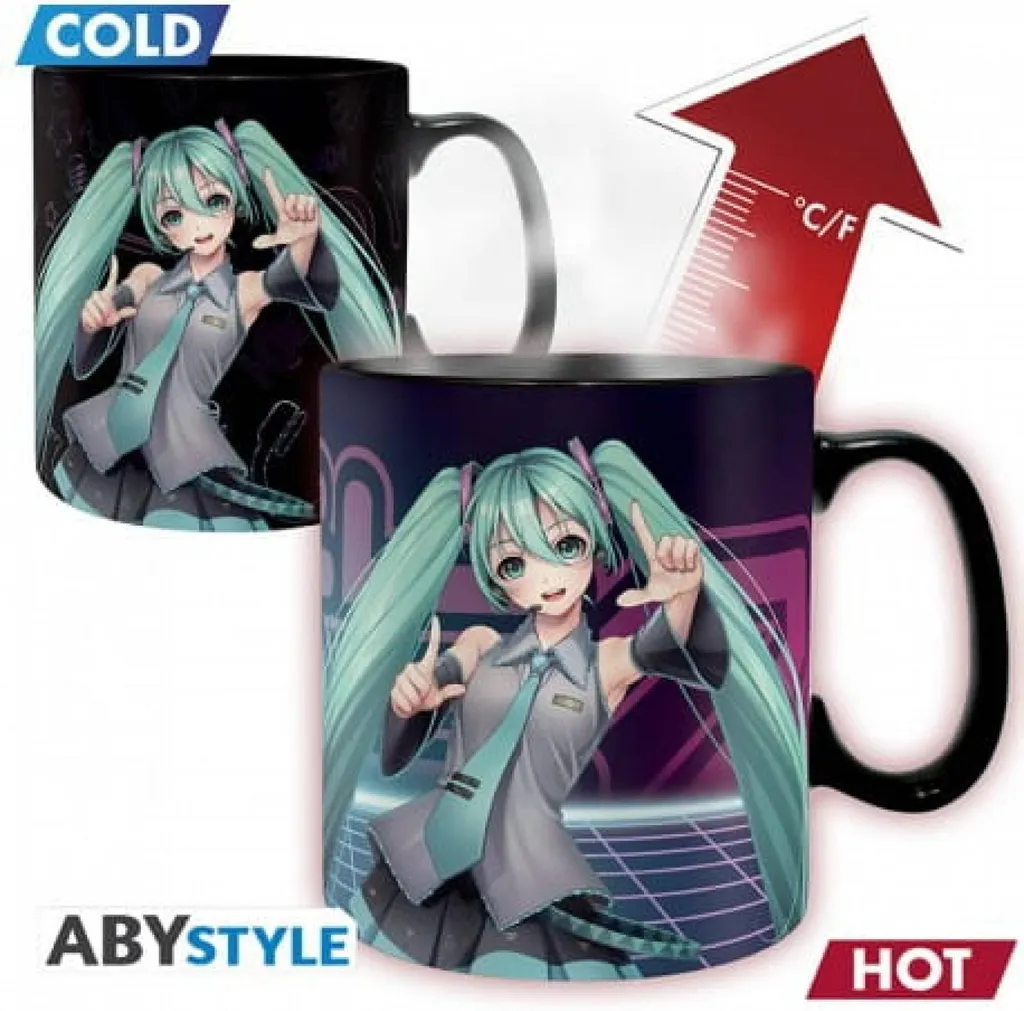 Tazza Hatsune Miku termica in ceramica 460ml - Edizione Limitata ABYstyle