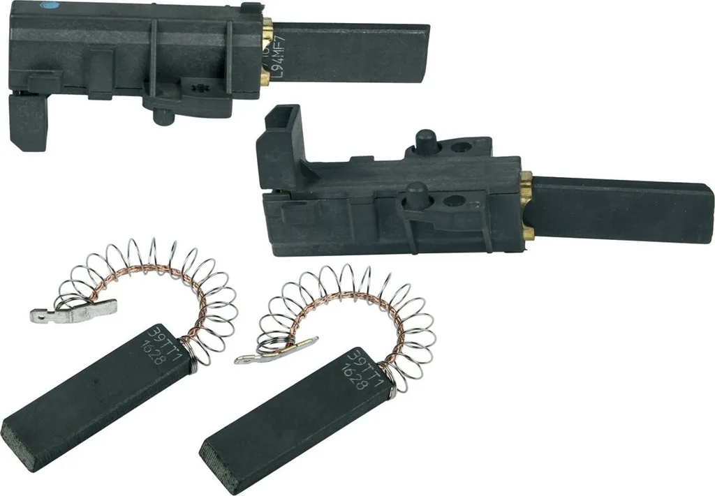 Charbons moteur Bosch Siemens 639025 - Jeu de 4 brosses avec supports