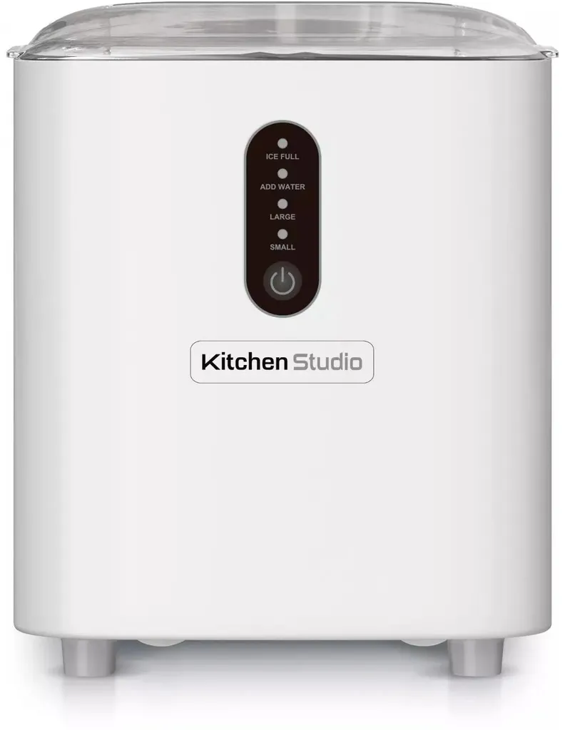 Kitchen Chef Mach Glacons 12kg/24h - Machine Compacte Blanche 0,6kg